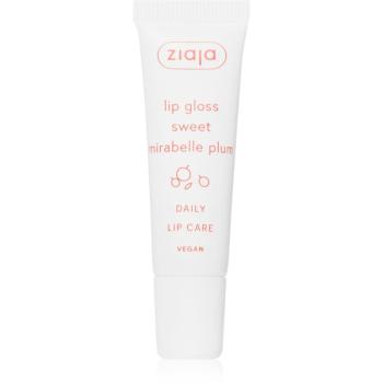 Ziaja Sweet Mirabelle Plum pečující lesk na rty 12 ml