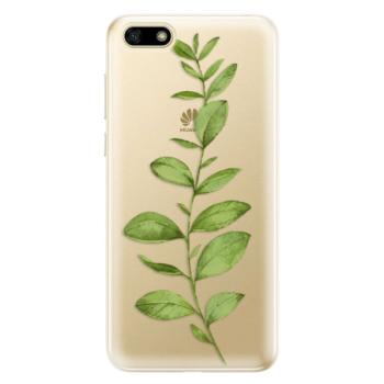 Odolné silikonové pouzdro iSaprio - Green Plant 01 - Huawei Y5 2018