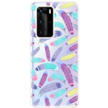 iSaprio Feather Pattern 01 pro Huawei P40 Pro (featpatt01-TPU3_P40pro)