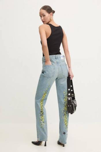 Džíny Moschino Jeans dámské, high waist, A0322 8720