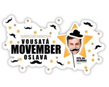 Personal Personalizovaná podložka pod talíř - Movember