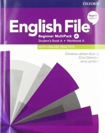 English File Beginner Multipack A with Student Resource Centre Pack (4th) - Clive Oxenden, Christina Latham-Koenig, Jeremy Lambert