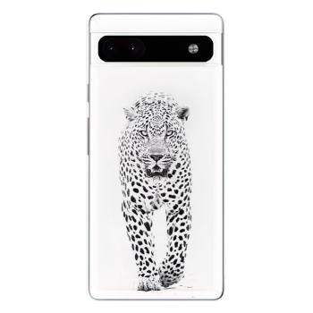 Odolné silikonové pouzdro iSaprio - White Jaguar - Google Pixel 6a 5G