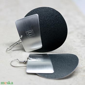 Saga Antracit Fülbevaló