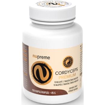 Nupreme Cordyceps extrakt kapsle pro podporu imunitního systému 100 cps