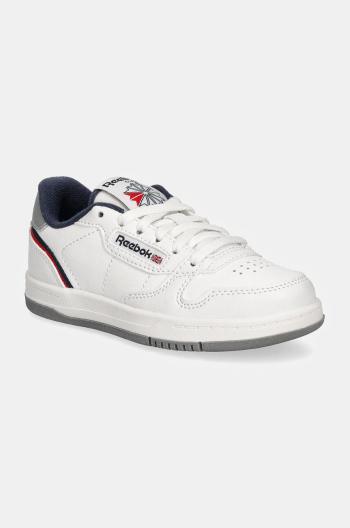 Dětské kožené sneakers boty Reebok Classic PHASE COURT bílá barva, 100208186