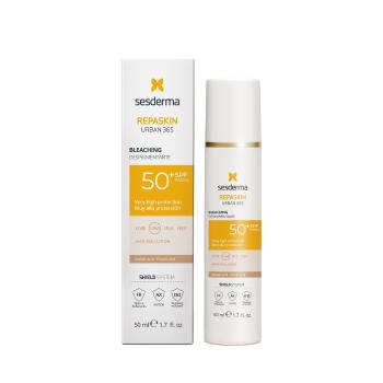 Sesderma Opalovací krém na obličej proti pigmentovým skvrnám SPF 50+ Repaskin Urban 365 (Bleaching Facial Sunscreen) 50 ml