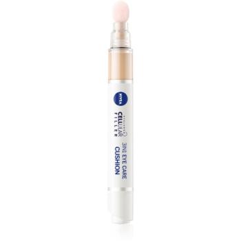 Nivea Hyaluron Cellular Filler tónovací oční krém v houbičce odstín 02 Medium 4 ml