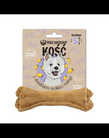 PAKA ZWIERZAKA Os pentru caini cu iepure si mango S 10cm