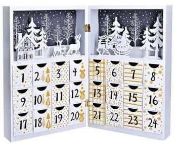 Díszvilágítás Solight LED adventi naptár