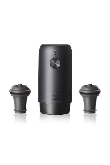 Elektrická pumpa na fľaše Vacu Vin Electric Wine Saver 10 x 4,7 x 4,7 cm čierna farba