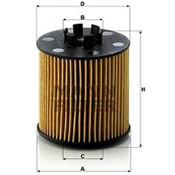 MANN-FILTER HU712/6x pro vozy AUDI, SEAT, SKODA, VW (HU712/6x)