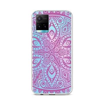 TopQ Vivo Y33s silikon Violet Mandala 68119 (Sun-68119)