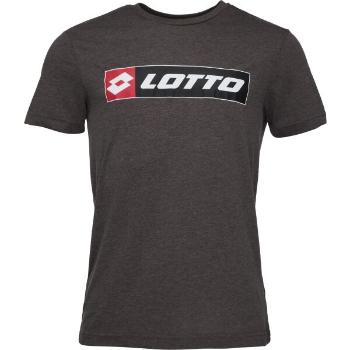 Lotto LOGO TEE Pánské tričko, šedá, velikost