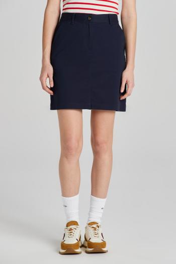 SUKNĚ GANT CHINO SKIRT EVENING BLUE