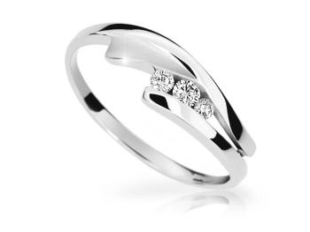 Cutie Jewellery Prsten z bílého zlata se zirkony Z6883-1750-10-X-2 65 mm