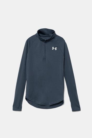 Detská mikina Under Armour Tech Graphic 1 šedá farba, s potlačou, 1379532