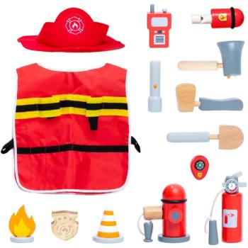 UMU Toys Firefighter set aktivity hračka ze dřeva 3y+ 1 ks