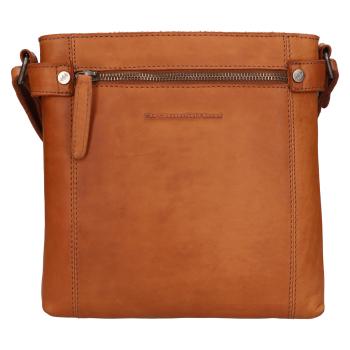 Dámská kožená crossbody kabelka The Chesterfield Brand Lotta - koňak