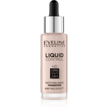 Eveline Cosmetics Liquid Control tekutý make-up s pipetou odstín 005 Ivory 32 ml