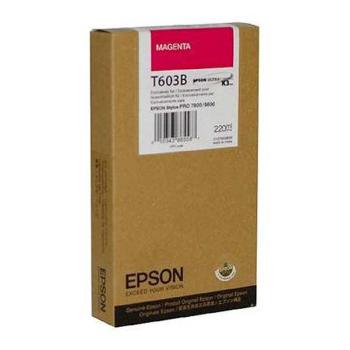 EPSON T603B (C13T603B00) - originální cartridge, purpurová, 220ml