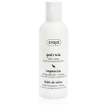 Ziaja Goat's Milk čisticí mléko a pleťové tonikum 2 v 1 200 ml