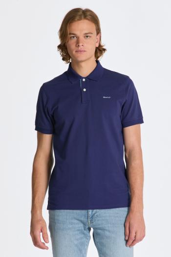 POLOKOŠILE GANT REG CONTRAST PIQUE SS RUGGER RICH NAVY