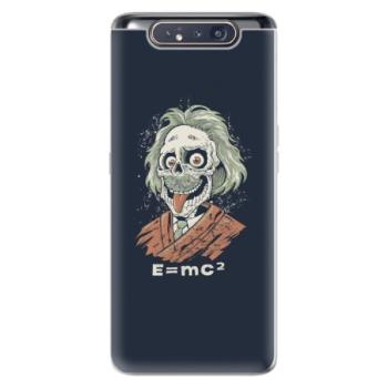 Odolné silikonové pouzdro iSaprio - Einstein 01 - Samsung Galaxy A80