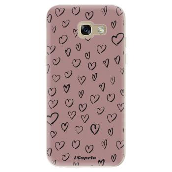 Odolné silikonové pouzdro iSaprio - Heart Dark - Samsung Galaxy A5 2017