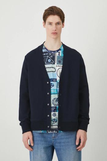 Mikina Medicine pánska, tmavomodrá farba, jednofarebná