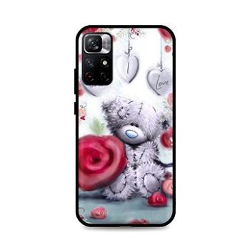 TopQ Kryt Xiaomi Poco M4 Pro 5G silikon Teddy Bear 71469 (Sun-71469)