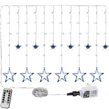 VOLTRONIC® 59575 Vánoční dekorace - svítící hvězdy - 150 LED studená bílá