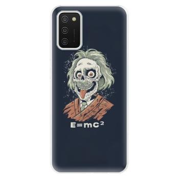 Odolné silikonové pouzdro iSaprio - Einstein 01 - Samsung Galaxy A02s