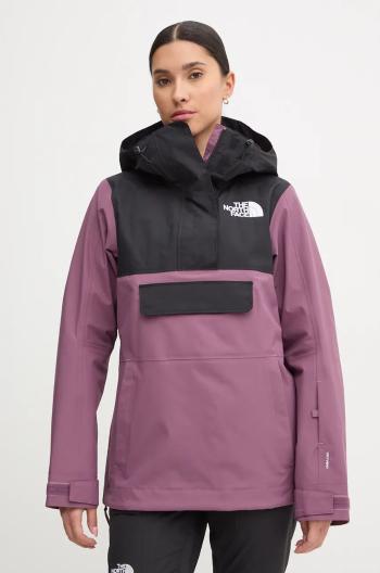 Bunda The North Face Driftview růžová barva, NF0A82W144O1