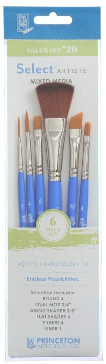 Princeton Brush Selectartiste Multi-Technique Sada štětců 6 ks