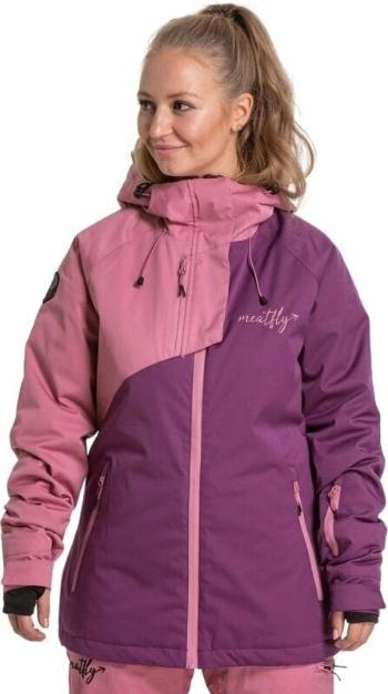 Meatfly Deborah Premium SNB & Ski Jacket Plum M Lyžařská bunda