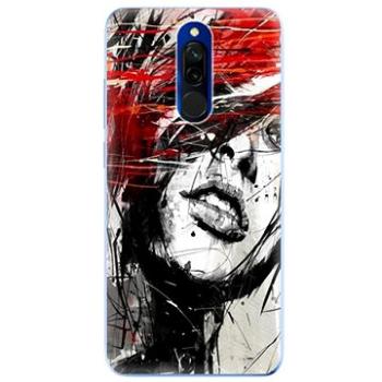 iSaprio Sketch Face pro Xiaomi Redmi 8 (skef-TPU2-Rmi8)