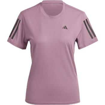 adidas OWN THE RUN TEE Dámské běžecké tričko, růžová, velikost