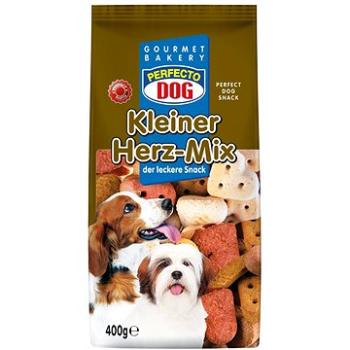 Perfecto Dog sušenky malé srdíčka mix 400g (4036897313967)