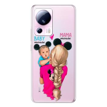 Odolné silikonové pouzdro iSaprio - Mama Mouse Blonde and Boy - Xiaomi 13 Lite