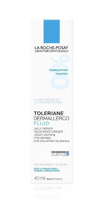 La Roche-Posay Tolériane Dermallergo denní hydratační fluidní krém pro citlivou pleť 40 ml