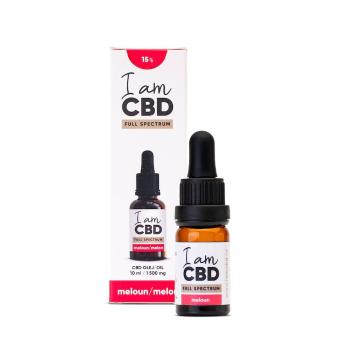 I am CBD Full Spectrum CBD olej 15% meloun 10 ml