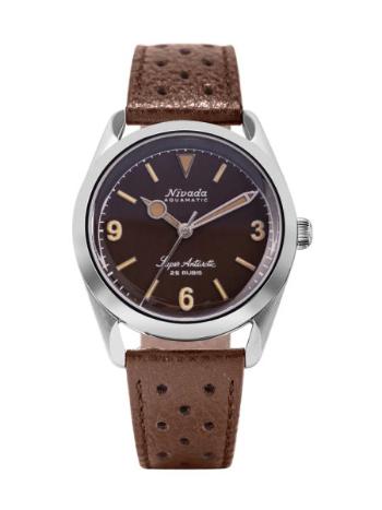 Nivada Grenchen Super Antarctic 3.6.9 Tropical - Brown Racing strap