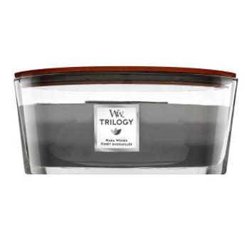 Woodwick Trilogy Warm Woods illatos gyertya 453,6 g
