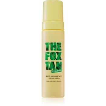 The Fox Tan Rapid Banana Whip přípravek k urychlení a prodloužení opálení bez ochranného faktoru 200 ml