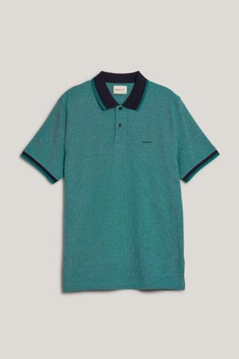 POLOKOŠILE GANT 4-COL OXFORD SS PIQUE LAGOON BLUE