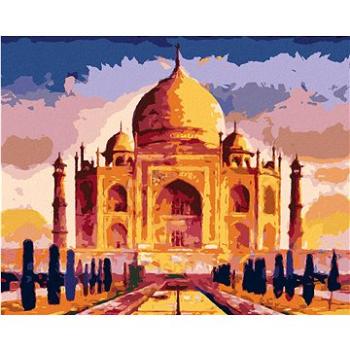 Diamondi - Diamantové malování - TAJ MAHAL, 40x50 cm, Vypnuté plátno na rám (606658B)