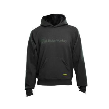 RidgeMonkey Rybářská Mikina APEarel Dropback MicroFlex Hoody Grey