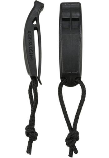 Brandit Signal Whistle Molle  2 Pack black - UNI