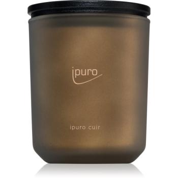 ipuro Classic Cuir lumânare parfumată 270 g